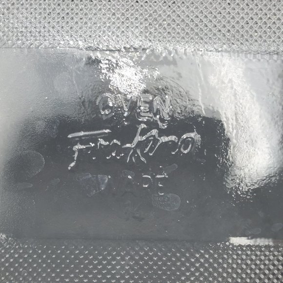 Fire King Gay Fad Refrigerator Dish with Lid Anchor Hocking Rectangular Fridgie - Picture 5 of 9